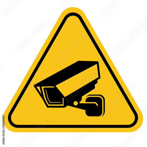 CCTV camera sign