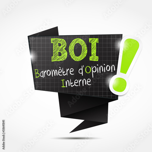 bulle origami acronyme : bsi (cs5)