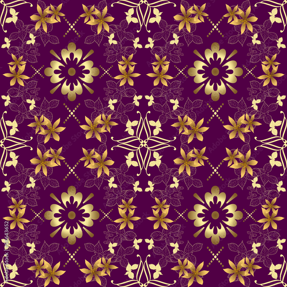 Seamless floral pattern Seamless floral pattern