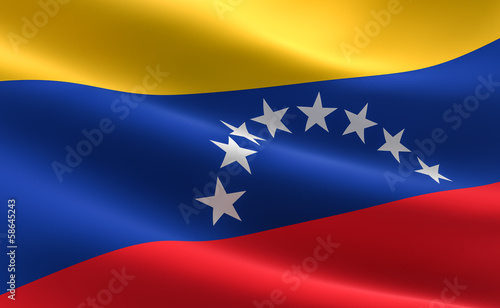 Venezuelan flag photo