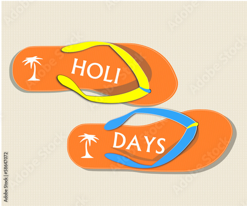 Tongs holidays