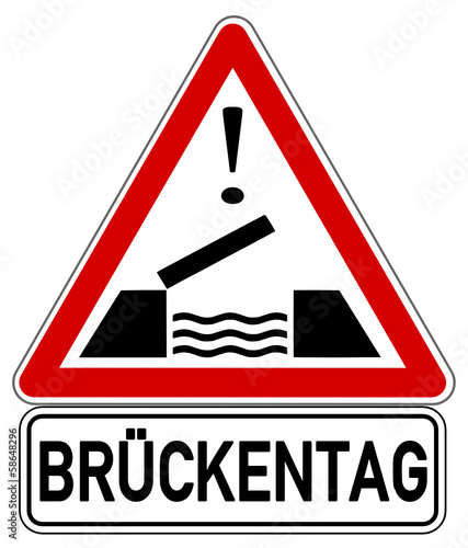 Brückentag Schild  #131122-svg01