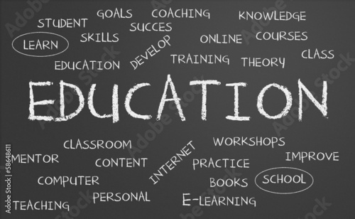 Education word cloud
