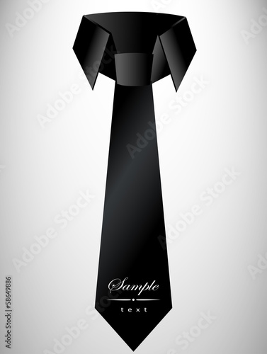 Abstract retro cravat