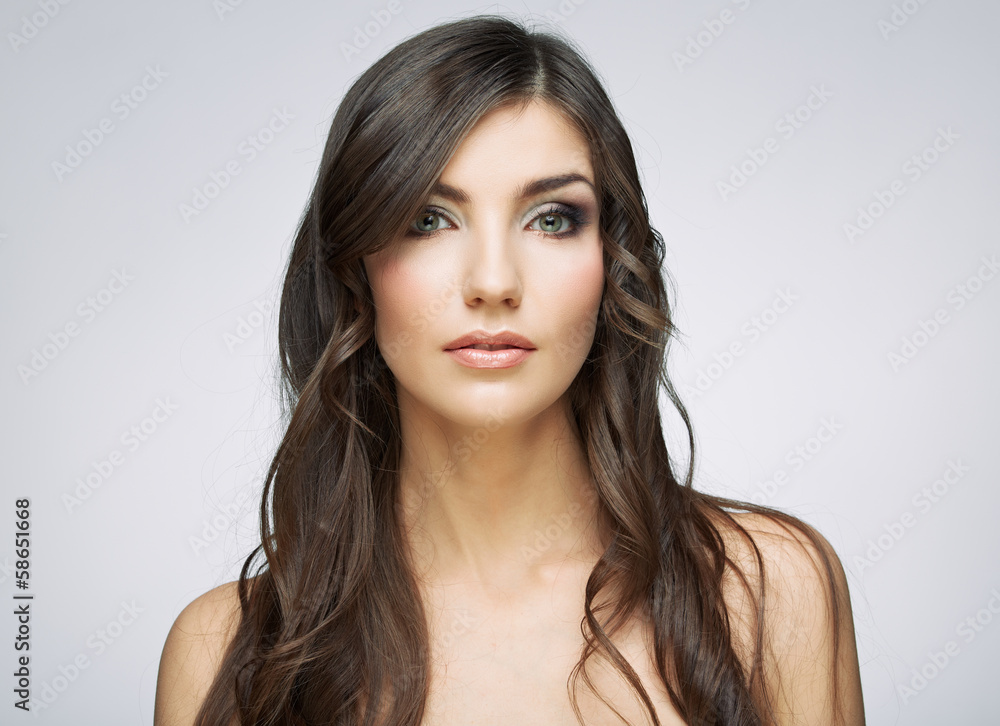Beauty style female portrait Beauty style female portrait