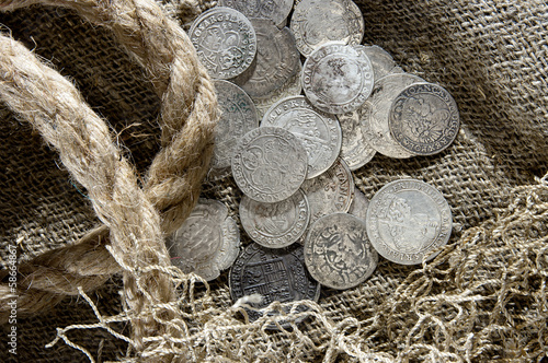 silver coins