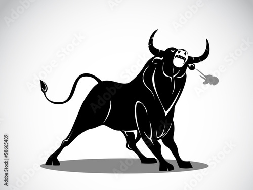 angry bull