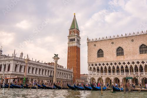 Saint Mark Square view from water © LevT