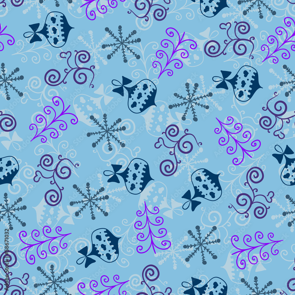 Christmas vector seamless pattern Christmas vector seamless pattern