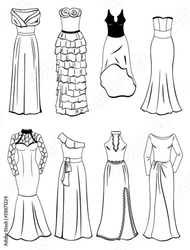 Evening dresses
