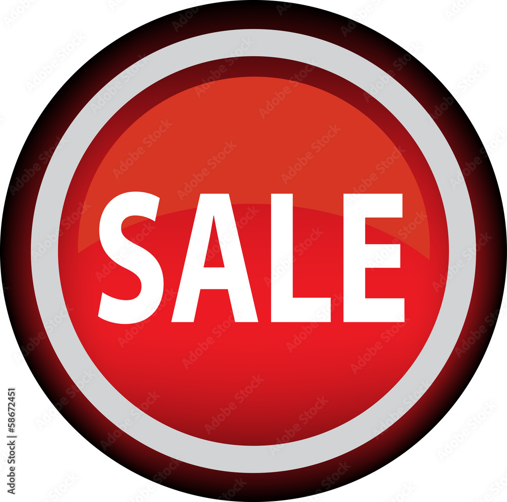 Векторный значок с надписью SALE Векторный значок с надписью SALE