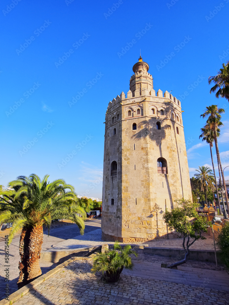 Torre del Oro in Seville, Spain