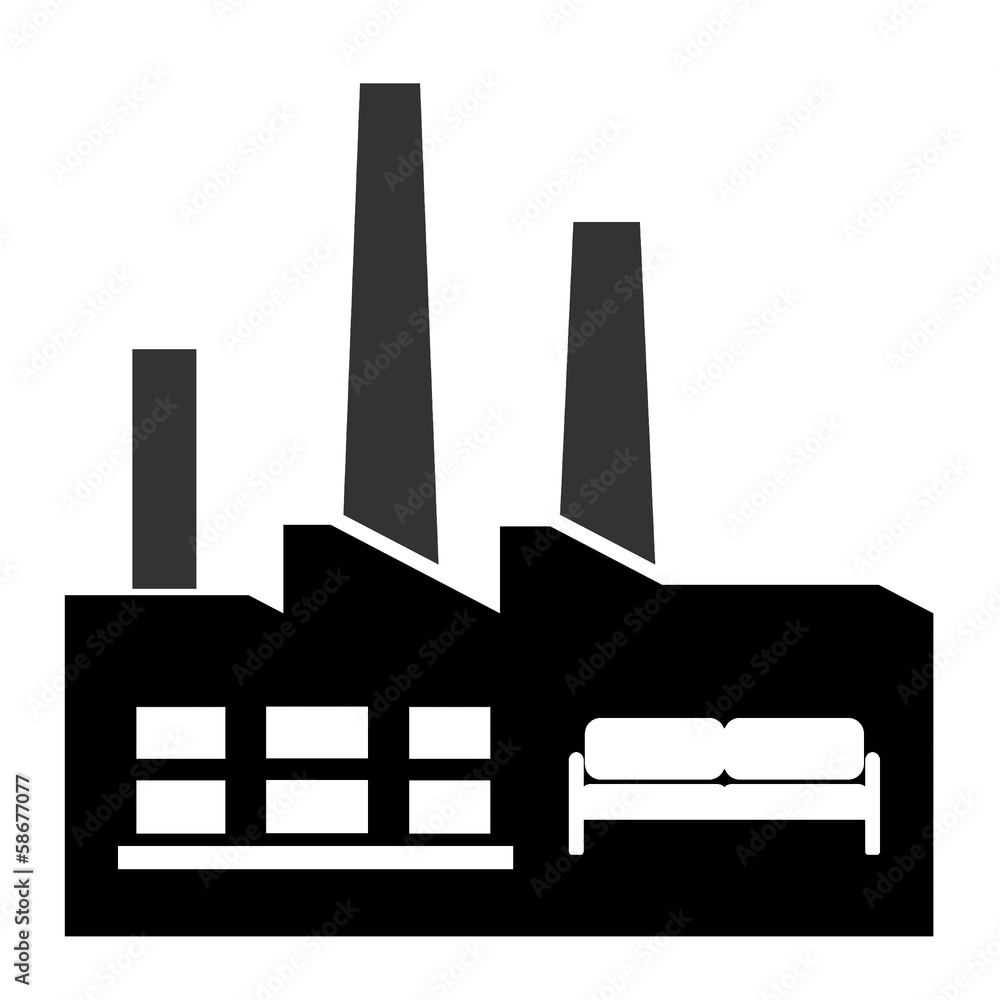 Canapé dans une usine Canapé dans une usine