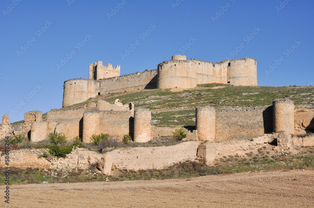 Castillo de Berlanga de Duero, Soria, Castilla y León (España)