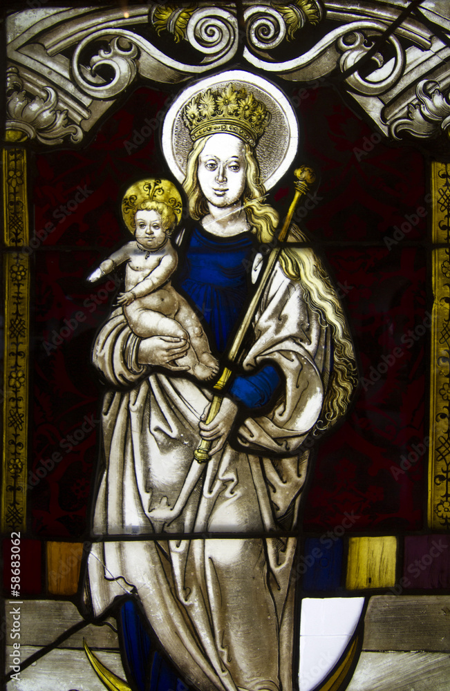 Obraz premium beautiful stained glass paintings