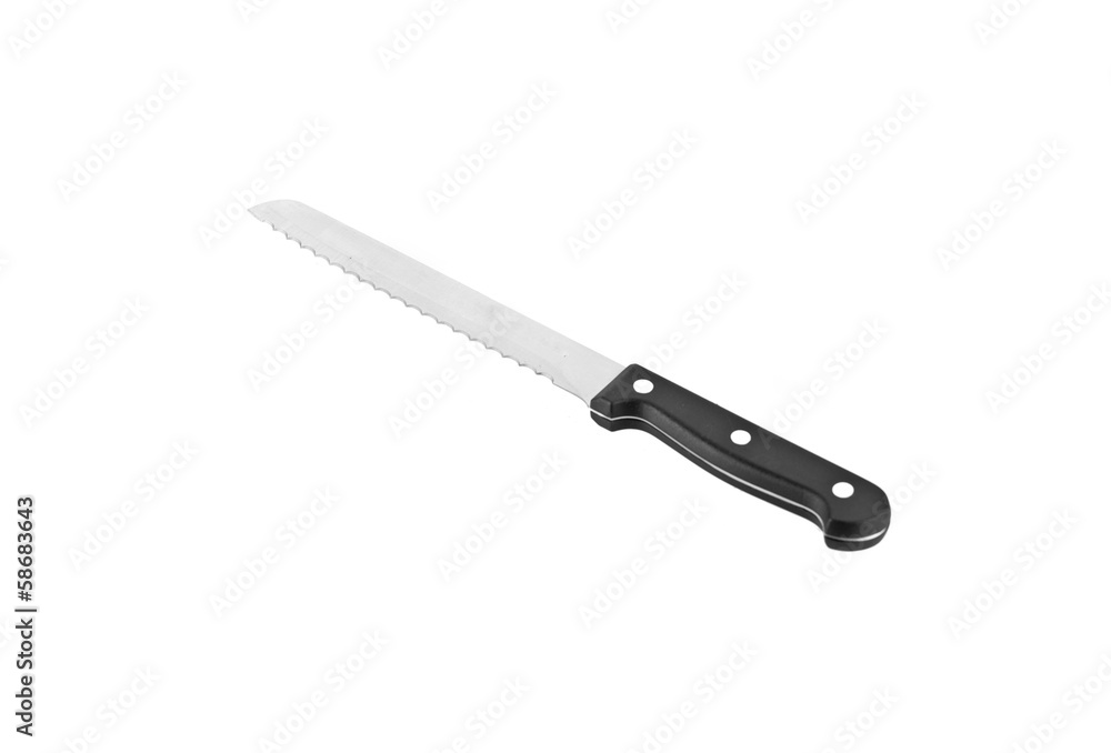 Kitchen knife isolated with clipping path Kitchen knife isolated with clipping path