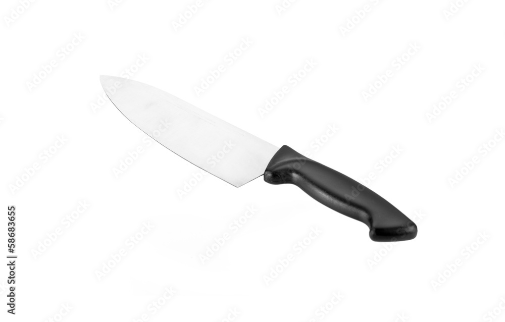 Obraz premium Kitchen knife isolated with clipping path