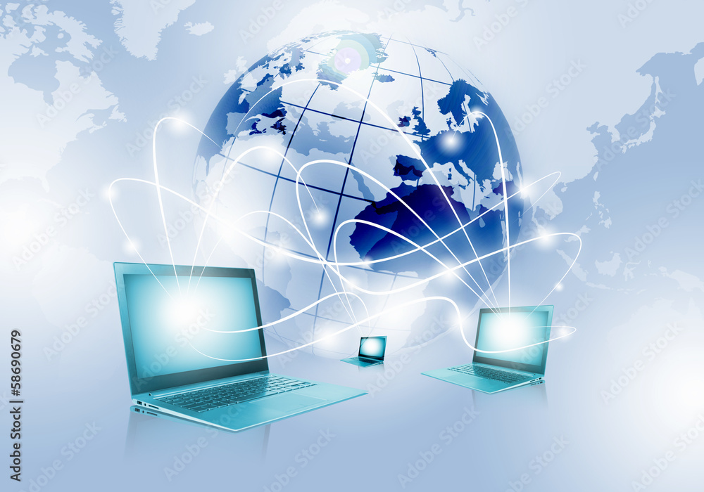 Network concept Network concept