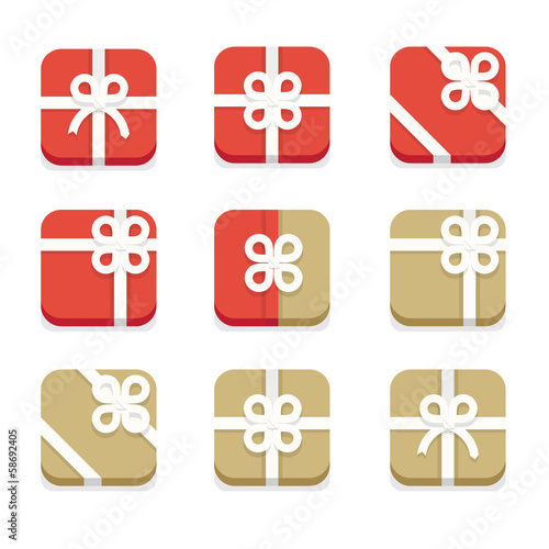 Icone Cadeaux de Noel