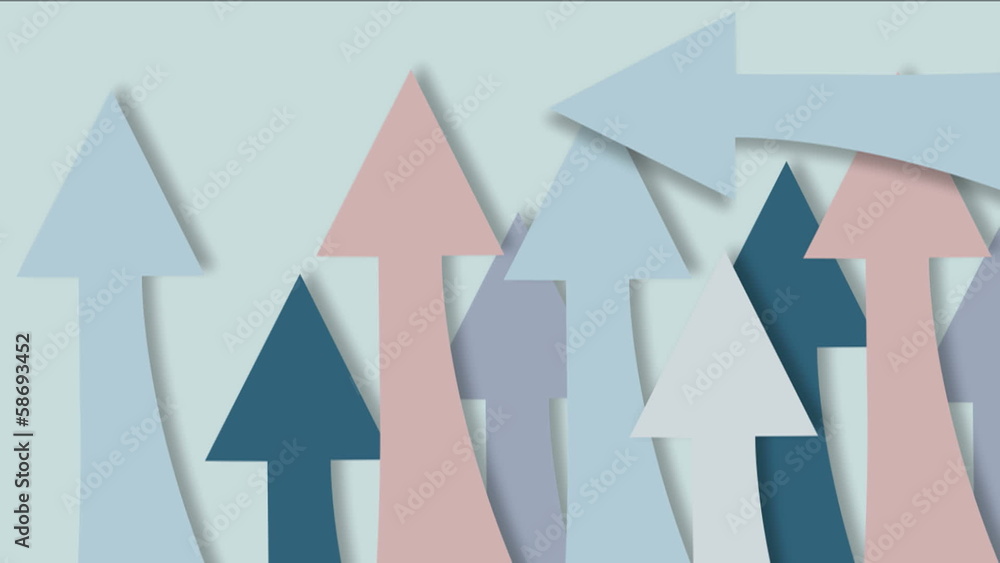 Abstract animated arrow strips. Abstract animated arrow strips.