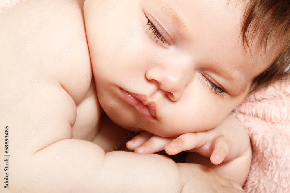 cute infant baby sleeping cute infant baby sleeping
