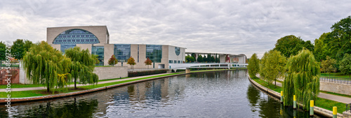 Spree river and Federal Chancellery, Berlin, Germany #58697277