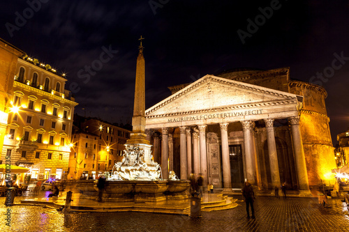 Pantheon at Night, Rome