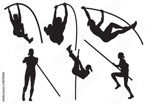 vector pole vaulting