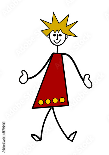 Strichmädchen mit blondem Haar