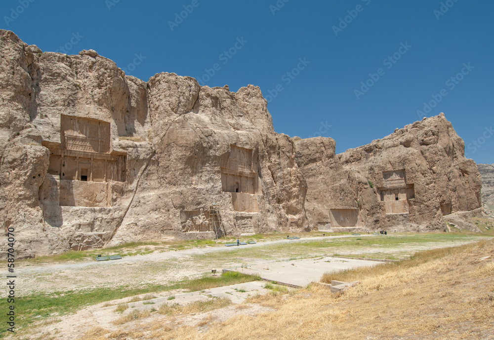 Naqsh-e Rustam ancient necropolis, Pars Province, Iran