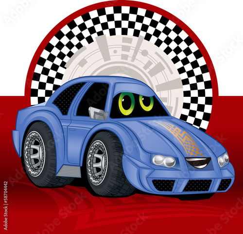 Carro Azul