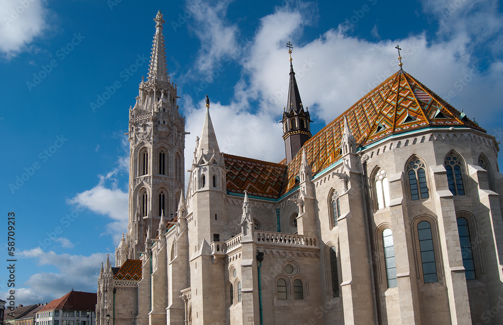 Obraz premium Matthias Church, Budapest