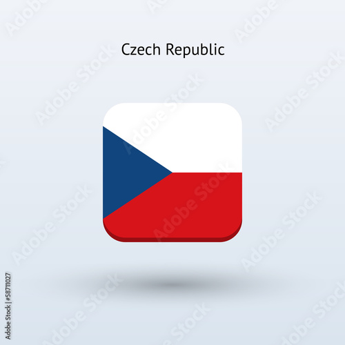 Free Download Czech Republic flag icon - GFXLoad