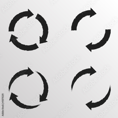 circular arrows