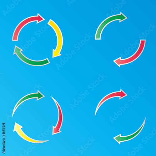 circular arrows