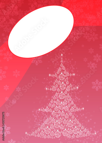 Christmas decoration background photo