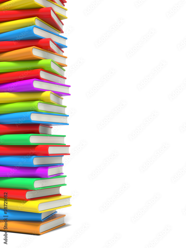Colorful books Colorful books
