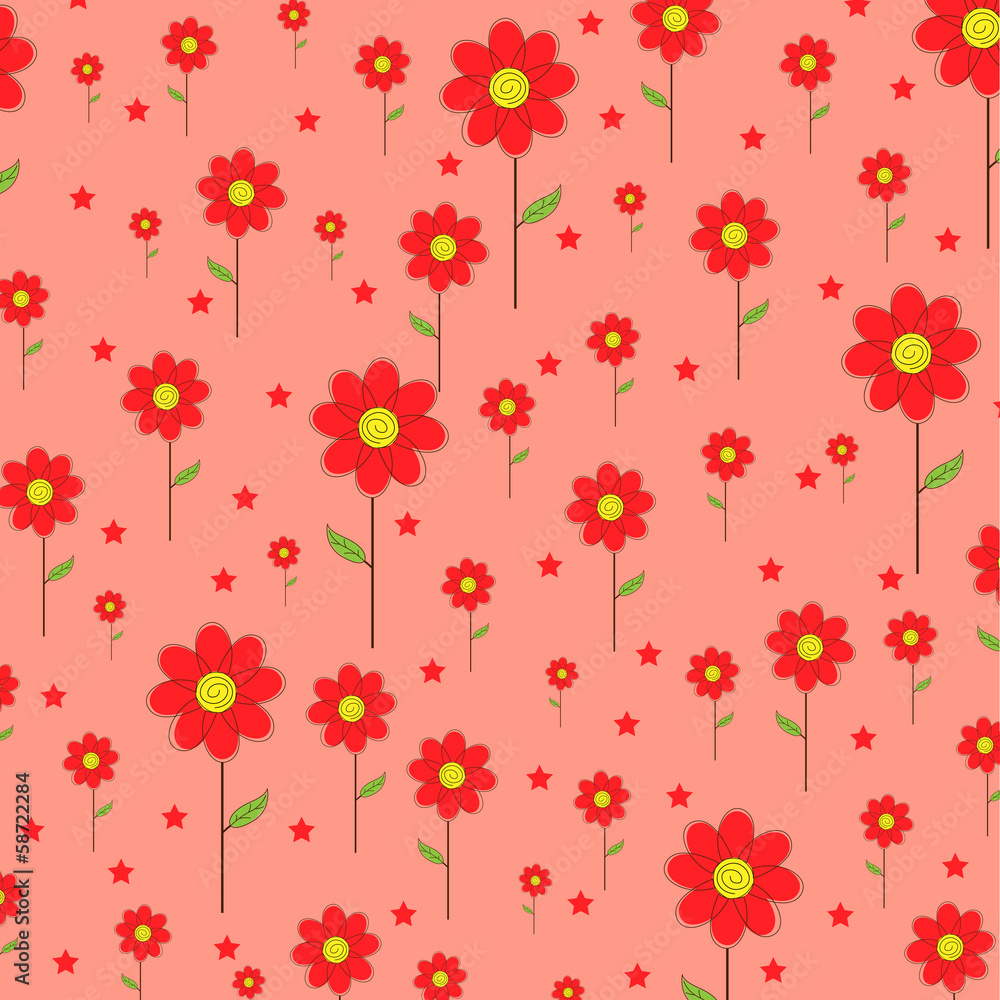Vector of flower pattern Vector of flower pattern