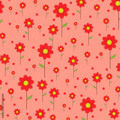 Vector of flower pattern