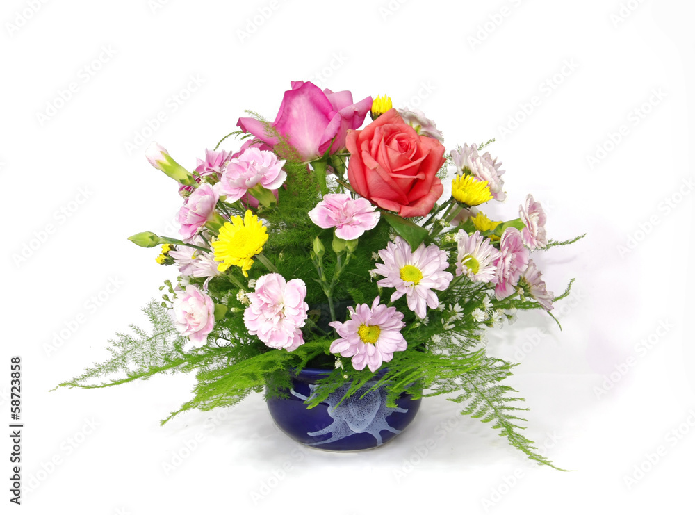 flowers in vase