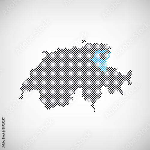 Schweiz Kanton St. Gallen
