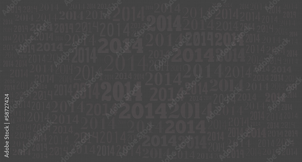 2014 Year word cloud holiday background 2014 Year word cloud holiday background