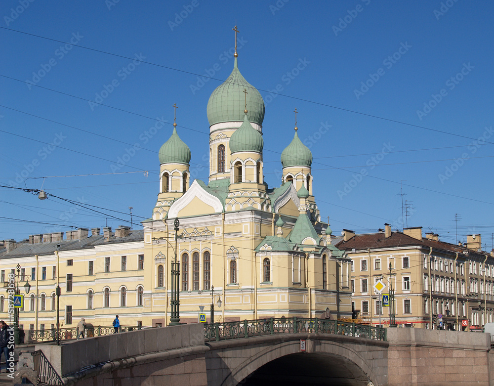 Fototapeta premium St. Petersburg. Isidor Yuryevskogo's temple
