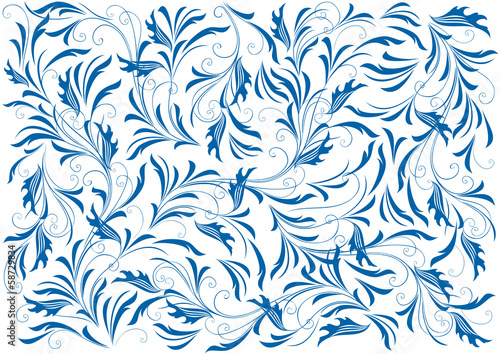 Abstract floral background