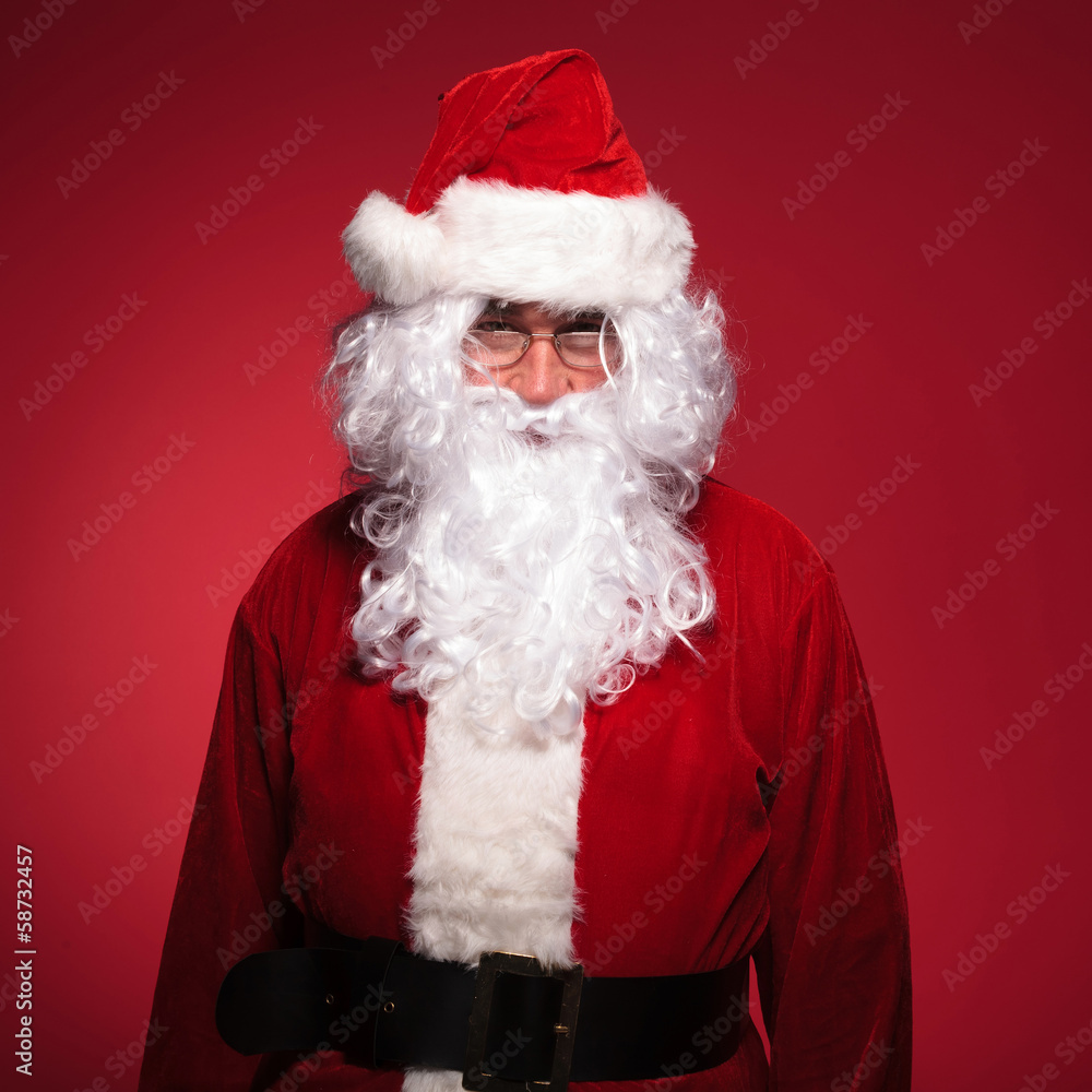 portrait of santa claus portrait of santa claus