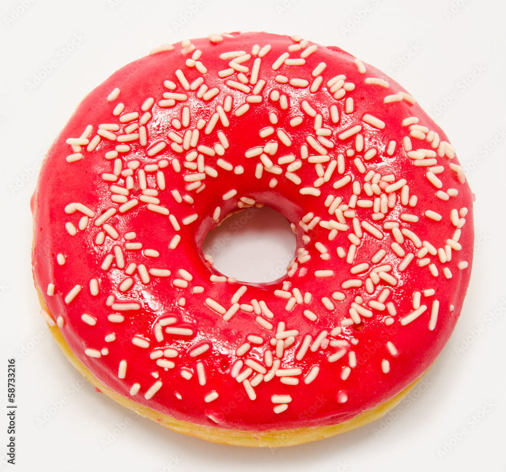 Donut isolated on a white Donut isolated on a white