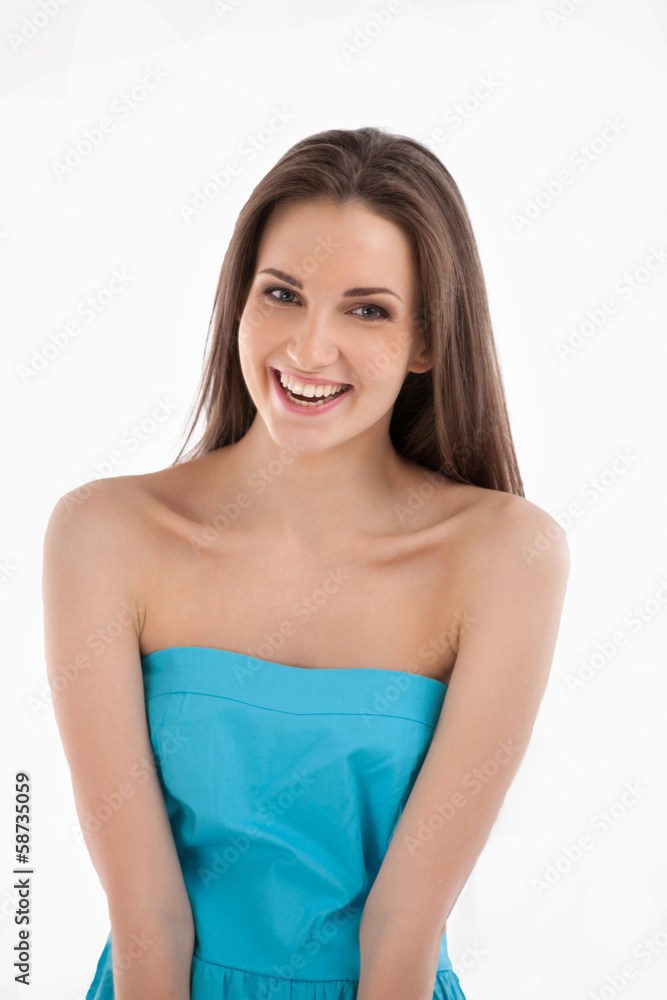 Smiling beauty. Smiling beauty.