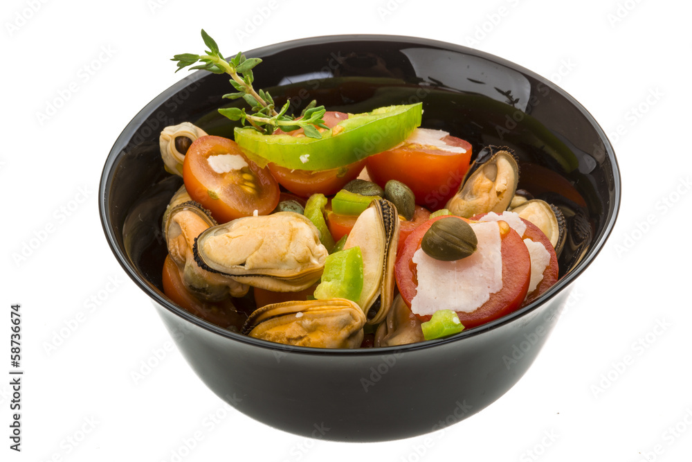 Mussells salad Mussells salad