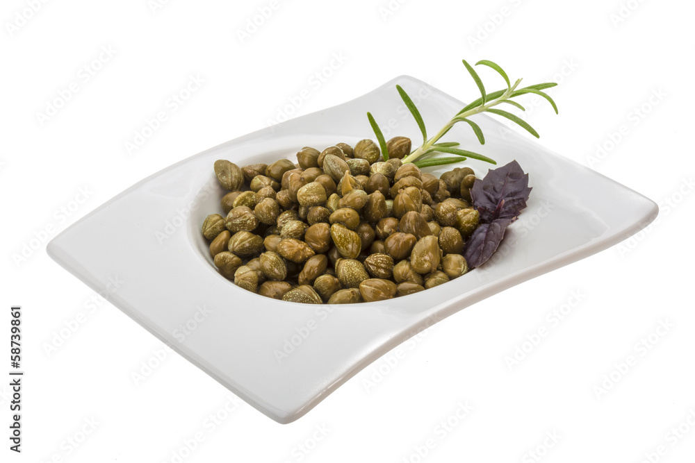 Capers in the bowl Capers in the bowl