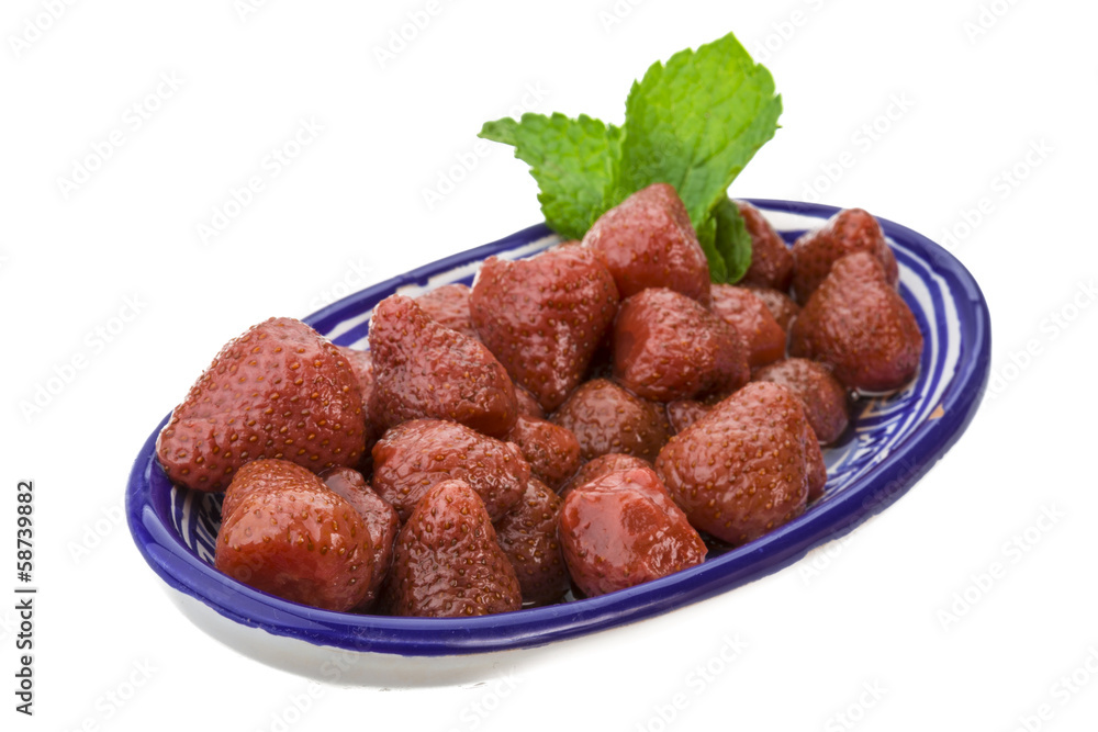 Marinated strawberry Marinated strawberry